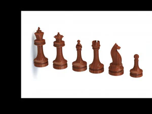 Шахматные монеты 3d модель для печати 3D Принт Модель