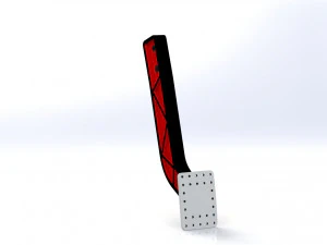 Педаль тормоза 3D Модель