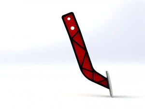 Brake pedal 3D Model