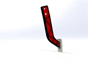 Brake pedal 3D Model