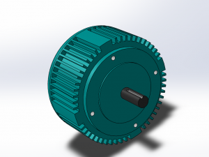 Electric Motor Modelo 3D