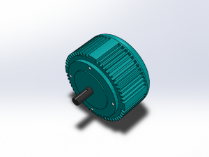 Electric Motor Modelo 3D