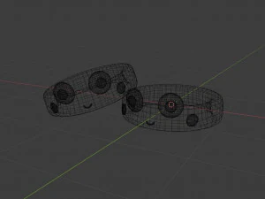 rings little frogs 3D Model