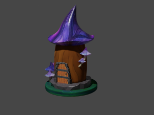 swamp fairy house 3D Model