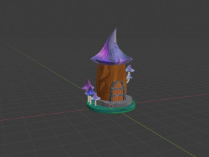 swamp fairy house 3D Model