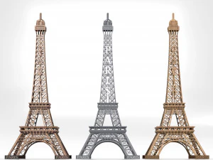 eiffel tower decoration 3D Model