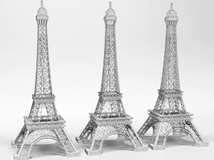 eiffel tower decoration 3D Model