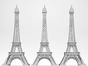 eiffel tower decoration Modèle 3D