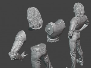 johnny silverhand cyberpunk 2077 3D प्रिंट मॉडल
