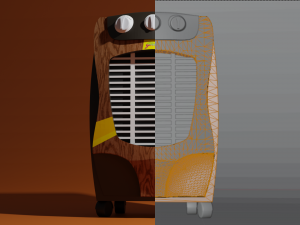 air cooler Modelo 3D