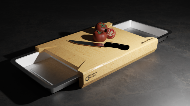 chopping board Modèle 3D .c4d .max .obj .3ds .fbx .stl .blend 