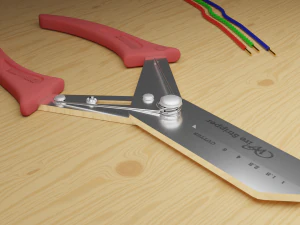 wire stripper 3D Model