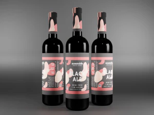 wine bottle 3D Model