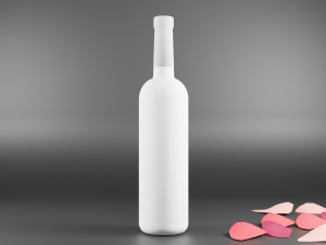 wine bottle Model 3D