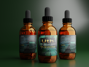 tonic bottle Model 3D