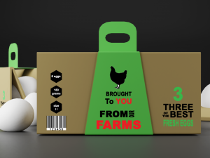egg packaging Modelo 3D