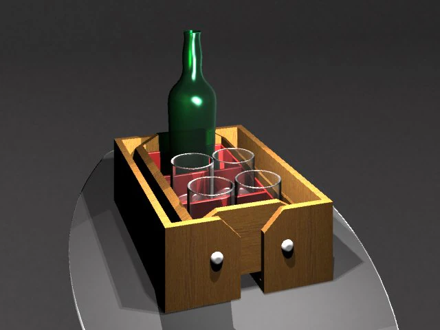 bar box 3D Model .c4d .max .obj .3ds .fbx .stl .blend 