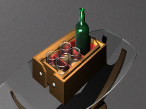 bar box 3D 模型