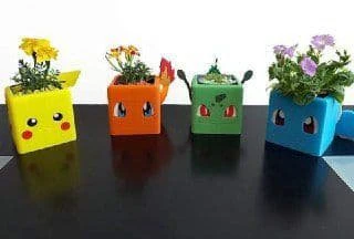 Pokemon vase 3D Print Model .c4d .max .obj .3ds .fbx .stl .blend
