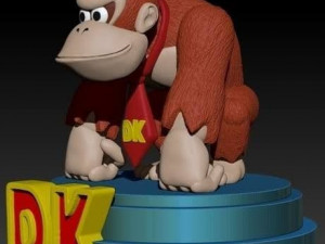 donkey kong Modello di stampa 3D