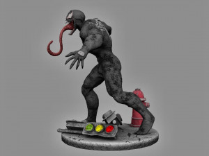 venom 3D Print Model