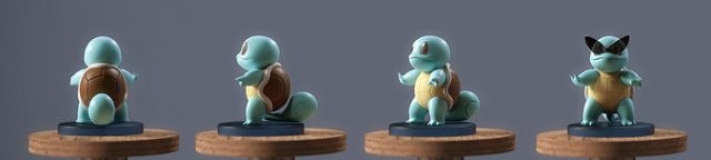 squirtle pokemon Modelo de Impressão 3D .c4d .max .obj .3ds .fbx .stl .blend 