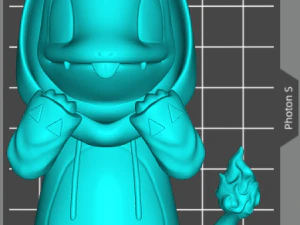 Glumanda 3D Druckmodell