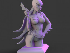 bat girl Modelo de Impressão 3D