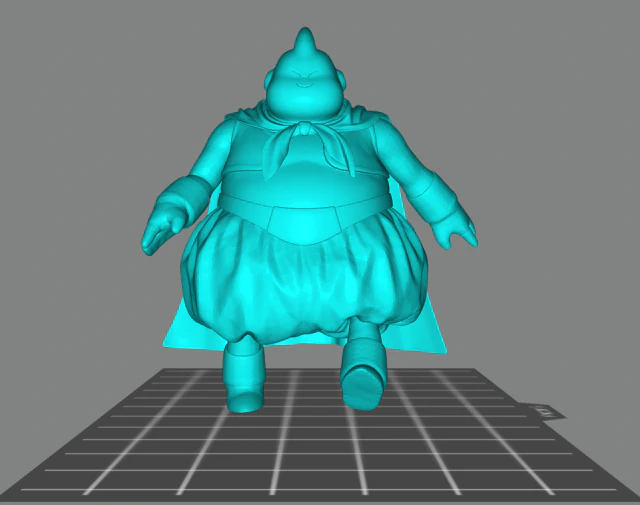 buu Modelo de impresión 3D .c4d .max .obj .3ds .fbx .stl .blend 