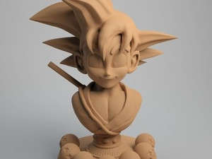 goku 3D Print Model