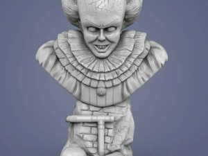 pennywise 3D Print Model