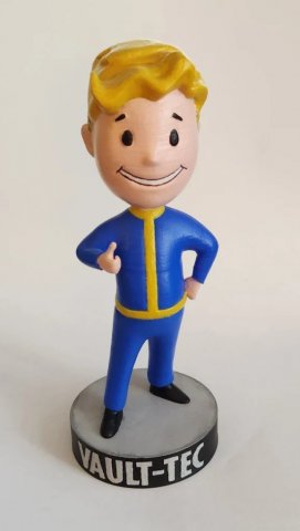 Fallout Vault Boy Tec 3D Print Model .c4d .max .obj .3ds .fbx .stl .blend 