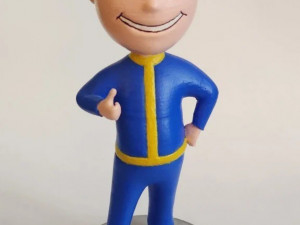 Fallout Vault Boy Tec 3D Print Model