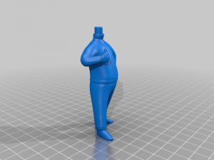 Fallout Vault Boy Tec 3D Print Model