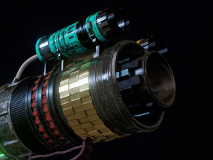 sci-fi 3D 모델