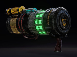 sci-fi 3D 모델