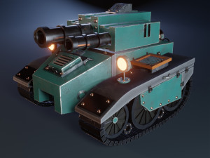 small tank 3D Model