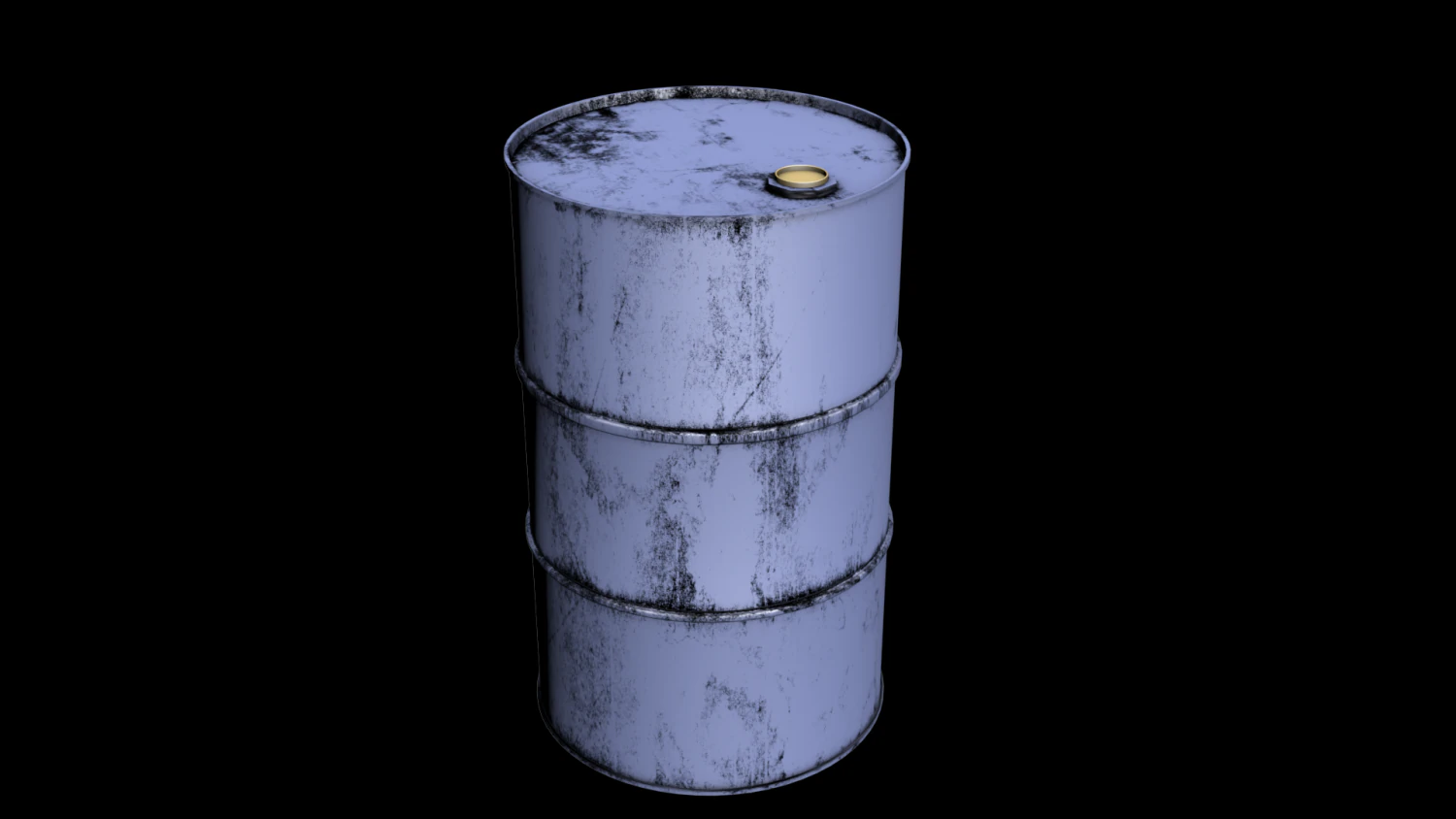 metal barrel 3D Model .c4d .max .obj .3ds .fbx .stl .blend