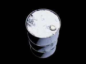 metal barrel 3D Model