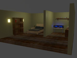 habitación3d Modelo 3D