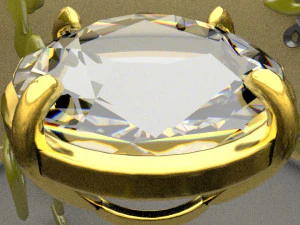 diamenty z 3 i 4 zębami Model 3D