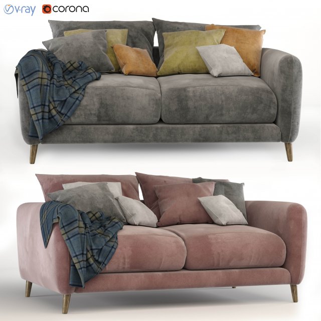 squishmeister-sofa 3D 모델 .c4d .max .obj .3ds .fbx .stl .blend 