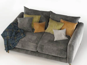 squishmeister-диван 3D Модель