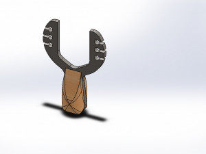 sports slingshot assembly 3D Model