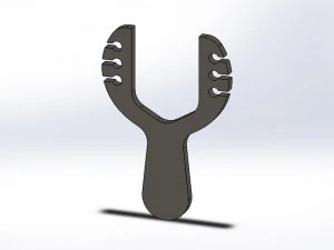 sports slingshot assembly 3D Model