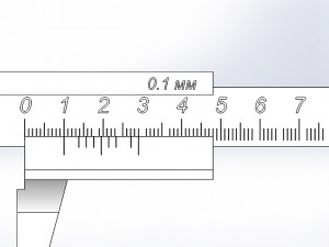 caliper Modelo 3D