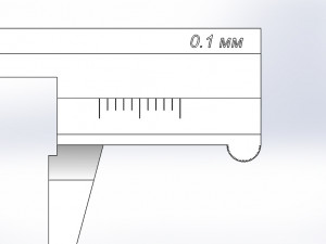 caliper 3D 模型