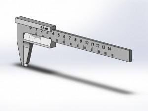 caliper 3D 模型