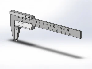 caliper 3D Print Model