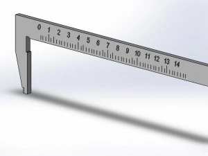 caliper 3D Print Model